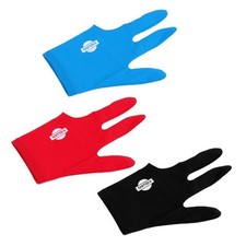 de Billiard Américain Snooker de 3 Doigts en Spandex Respirant Souple pour