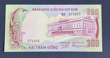 Viet Nam du Sud billet 200 dong