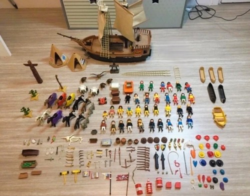 énorme lot playmobil - Énorme,