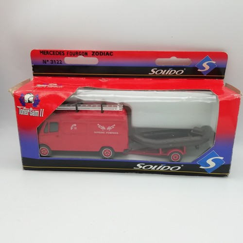 Solido pompiers 3122 - , mercedes