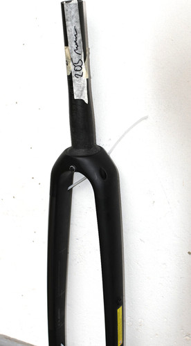 Fourche rigide carbone cube - en,
