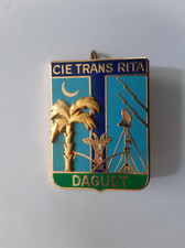 Insigne métallique Cie Transmissions RITA Opération Daguet 1991