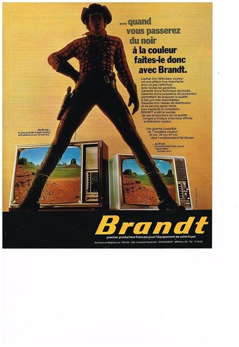 Publicite 1974 brandt - ,