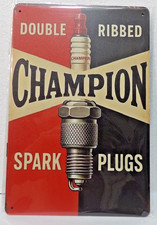 PLAQUE METAL VINTAGE 20X30