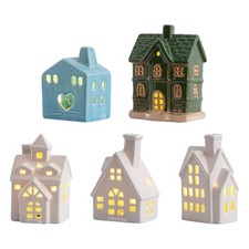 Maison de village de Noël en