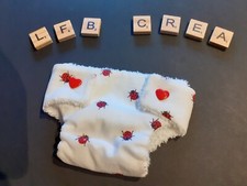 Couche vetement poupée poupon