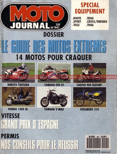 Moto journal 941 - journal, f1