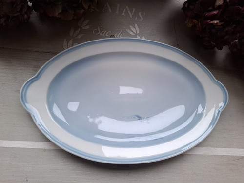 Plat ovale décor - décor,