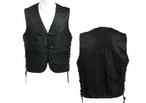 Veste cuir vintage - cuir,