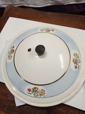 Soupière  en tole emaillée Année 60 