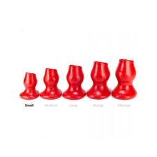 PLUG TUNNEL ANAL Plug Tunnel Pig-Hole rouge Small - 7 x 4.5 cm Oxballs