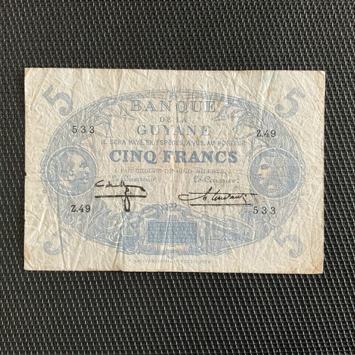 Guyane française francs - franÇaise:, 5