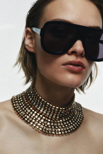 Zara collier choker maxi - zara,