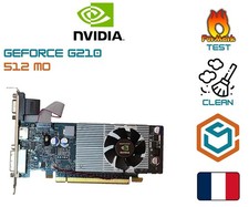 Carte graphique PC - NVIDIA GeForce G210 512 MB DDR2 PCIe
