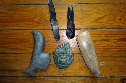 Sculptures pierres silex - pierres,