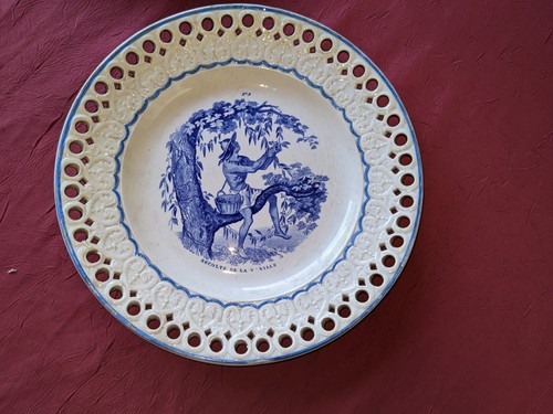 Lot assiettes anciennes - lot,