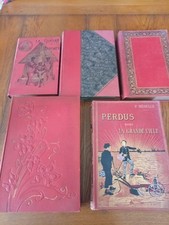 cartonnages anciens - lot de 5