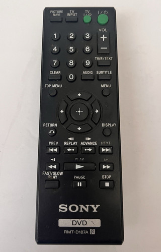 Sony rmt d187a - -, genuine
