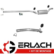 Echappement silencieux pour