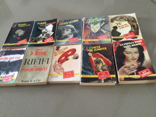 Lot livres policiers un - policiers,