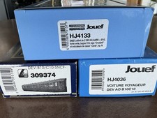 Jouef Lot 4 Voitures DEV AO, Lima 309374, HJ4036, coffret HJ4133, Époque 4, BO.