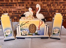 Ancienne GARNITURE CHEMINEE