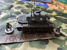 CHAR GENERAL PATTON M47 ARMEE AMERICAINE EN ZAMAC 1/50 eme MARQUE SOLIDO /VEREM