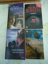 LOT DE 4 livres NORA ROBERTS - J'AI LU 5532 - 6664 - 10399 + 1 black rose