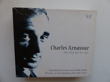 3xCD  CHARLES AZNAVOUR Plus bleu que tes yeux  KBOX3569 