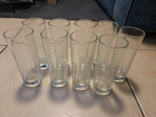Lot verres tubes ricard - 9,