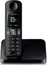 Téléphone sans fil - Philips D600 DECT scolaire modes ECO babyphone son HQ noir