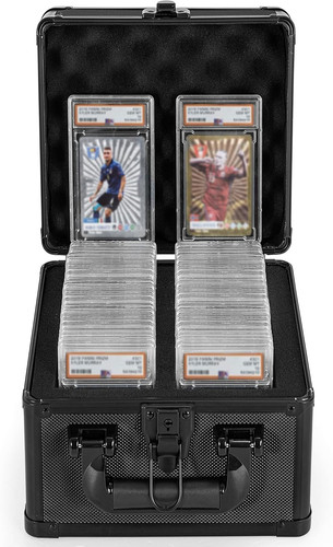 Graded card case aluminum - graded,