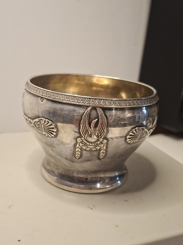 Pot empire 19e argent massif - 19e,