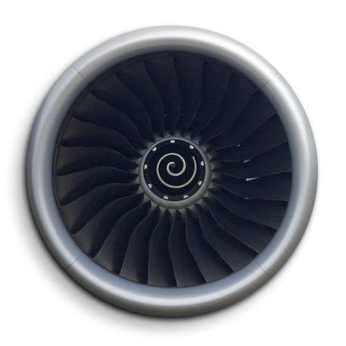 Réacteur avion ligne - de,