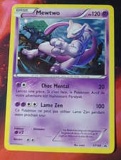Pokemon Mewtwo Promo XY 100 Holo Black Star - Francais Fr