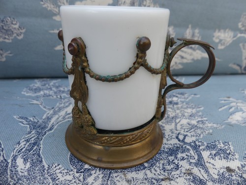 Tasse napoleon opaline - 3,