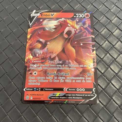 Carte pokémon entei 022 - carte,