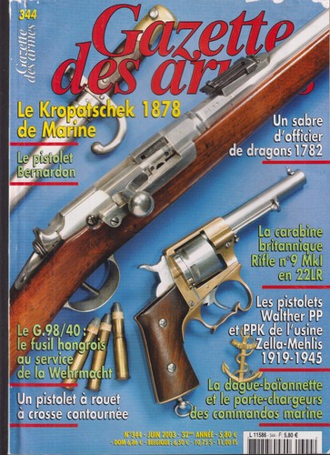 Gazette des armes 344 - armes, n°344
