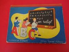 ABC en relief, pop up, JO ZAGULA,  éd. ''Lucos'' années 50' à restaurer