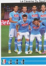 277 TEAM SQUADRA 1/2 ITALIA SSC NAPOLI STICKER CALCIATORI 2013 PANINI