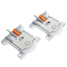 2 Pcs Poulie De Porte