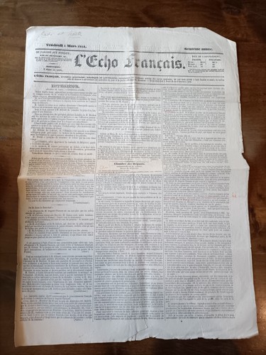 Vieux journal l echo - vieux,