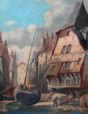 Tableau Ancien Peinture Huile