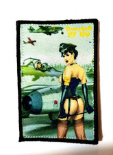 Patch MORALE 5x8cm "PIN UP BF