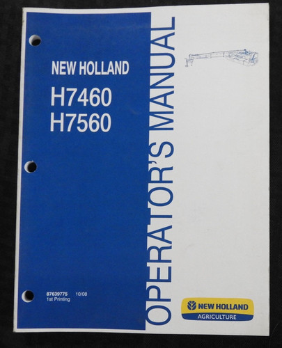New holland manuel - holland,