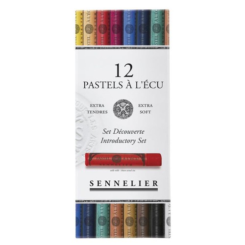 Pastels écu boîte - pastels,