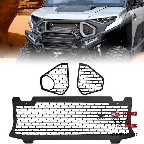 Front mesh grill piece black - piece,