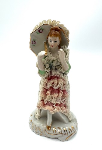 Figurine porcelaine femme - figurine, en