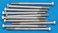 Lot de 10 x vis boulon inox A2 M8 x 120 mm tête hexagonale de 13 ( ZE209 )