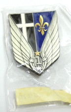 INSIGNE MILITAIRE 1er REGIMENT HELICOPTERES ARTHUS BERTRAND EDITION ATLAS NEUF
